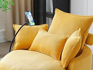 Circle Club Chair for Bedroom, Living Room, Lounge, Hotel