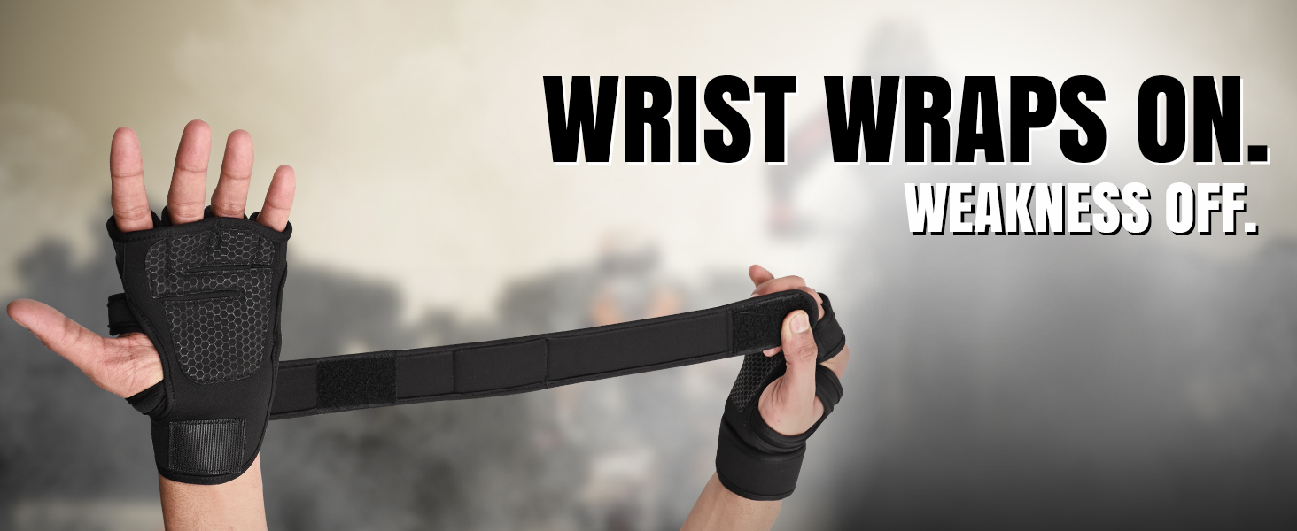 Review Hacer Gym Gloves Weight Lifting Hand Grips With Wrist Wrap 15 Gym Gloves