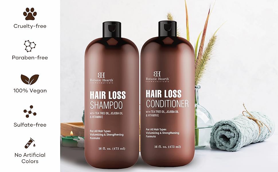 Botanic Hearth Hair Loss Shampoo and Conditioner For Hair Growth Volumizing
