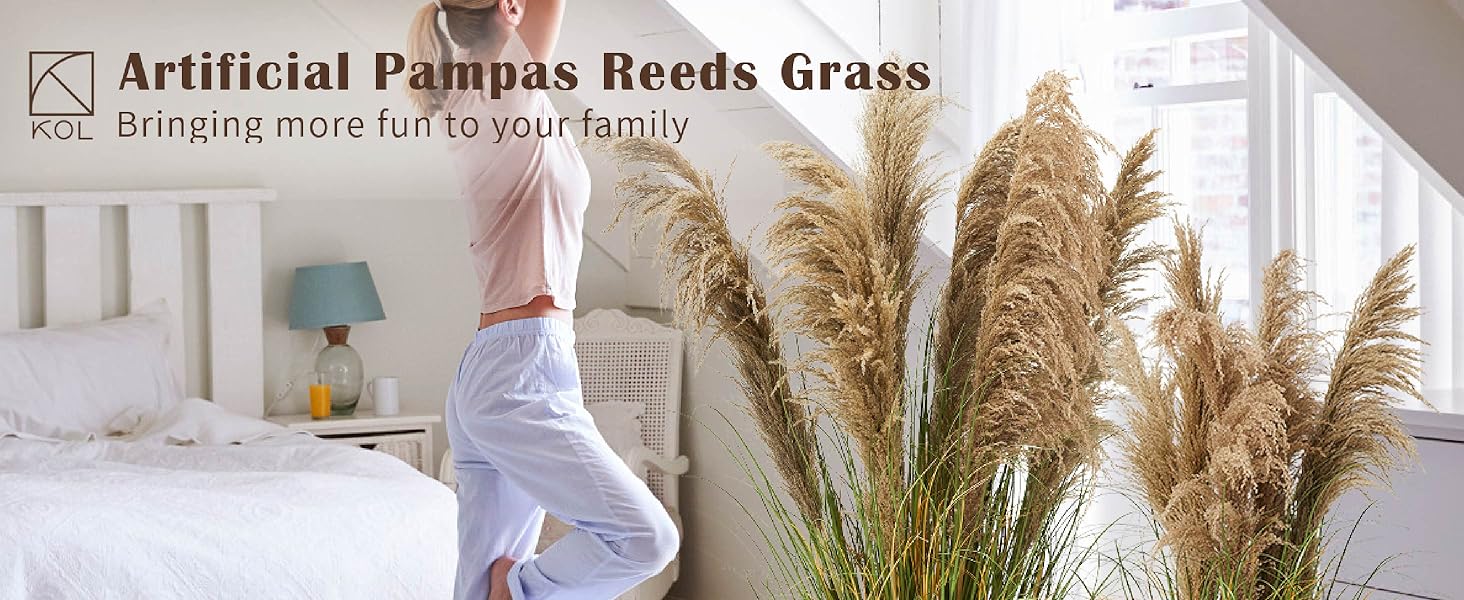 KOL Artificial Pampas Grass