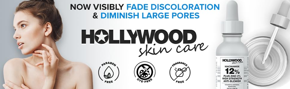 Niacinamide 12% Zinc 2% Serum for Face Pore Reducing Face Serum Minimizes Large Pores