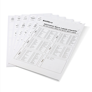 spice drawer organizer with jars and labels spice rack organizer for cabinet drawer spice drawer