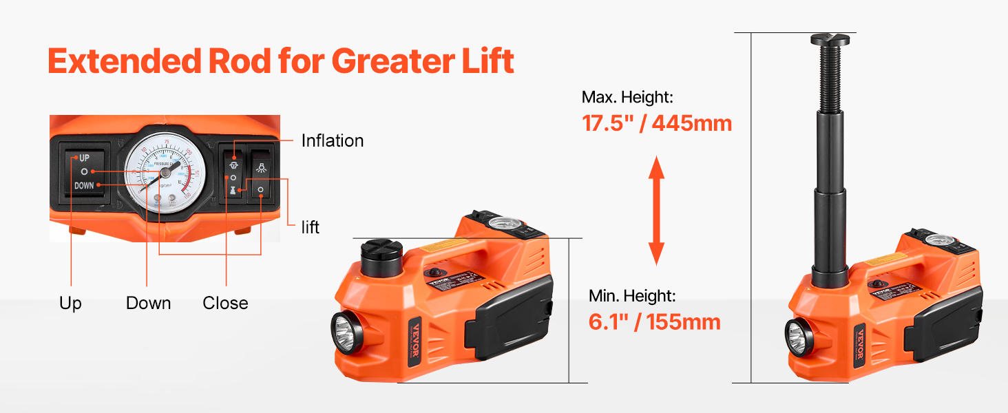 electric jack for car