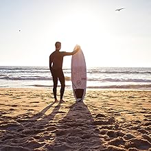 man surfing in Malibu