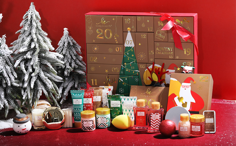 Geschenkset für die Adventszeit beauty adventskalender skincare adventskalender2023