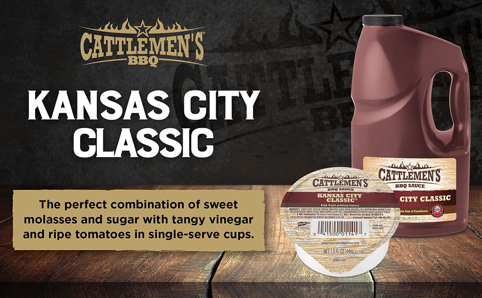 Cattlemen's Kansas City Classic BBQ Sauce, 1 gal One