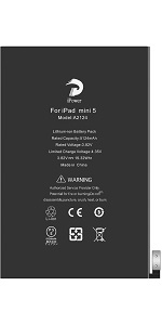 Amazon | iPower for iPad mini4 バッテリー交換 第4世代 容量