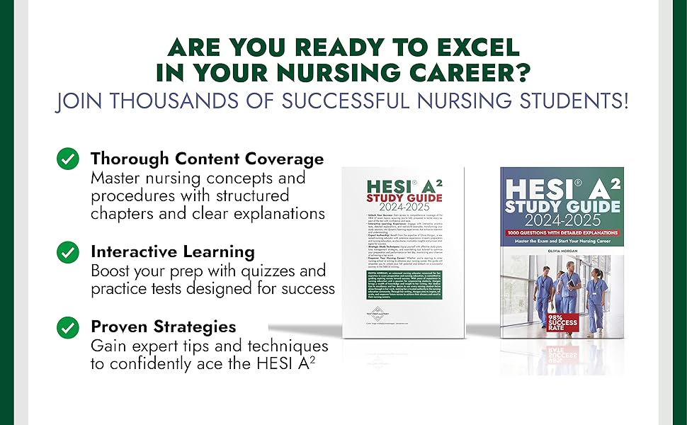 HESI A2 Study Guide: Start Your Nursing Career. Master the Exam with ...