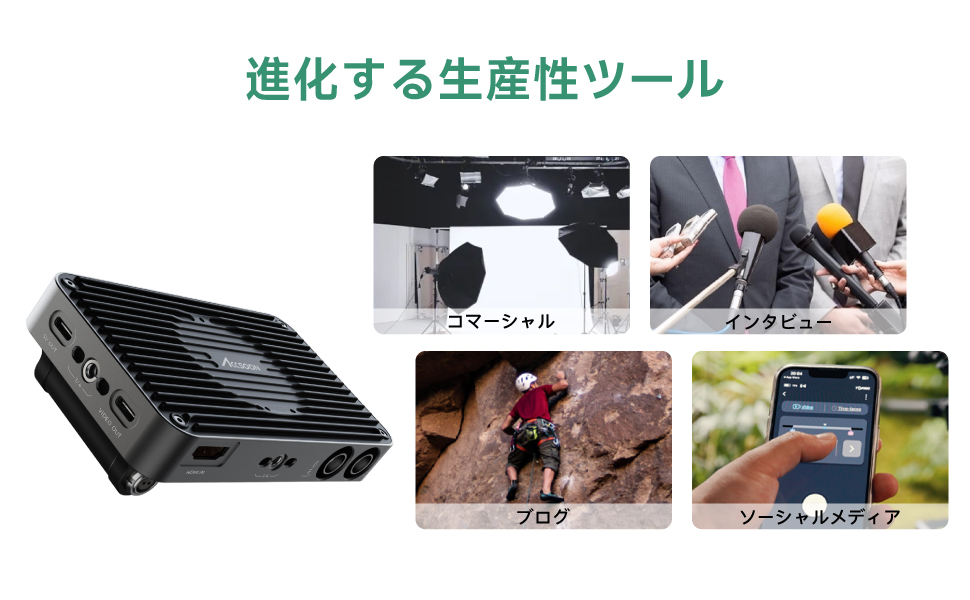 Amazon.co.jp: Accsoon SeeMo Pro SDI&HDMI to USB Cビデオ