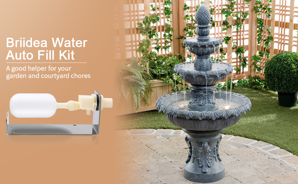 briidea Water Fountain Auto Fill System, Water Leveler