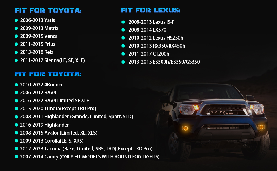 Compatible with Toyota
