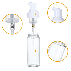 stainless steel spring,rust-proof and anti-corrosion,PP pump head,PET plastic