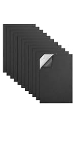 black foam sheets Self Adhesive 