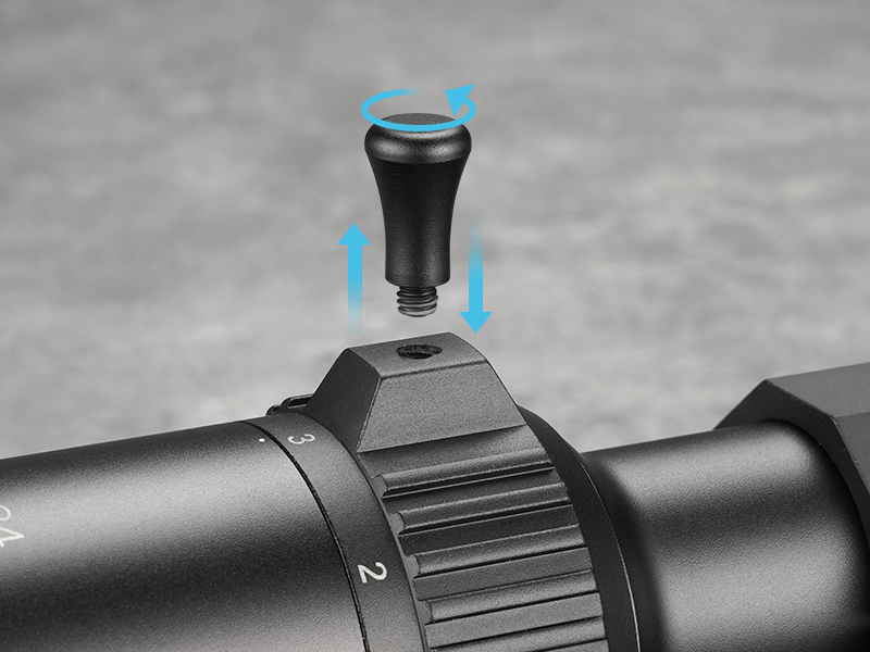 Detachable Throw Lever - CVLIFE 1-10x24 LPVO Rifle Scope with Cantilever Mount