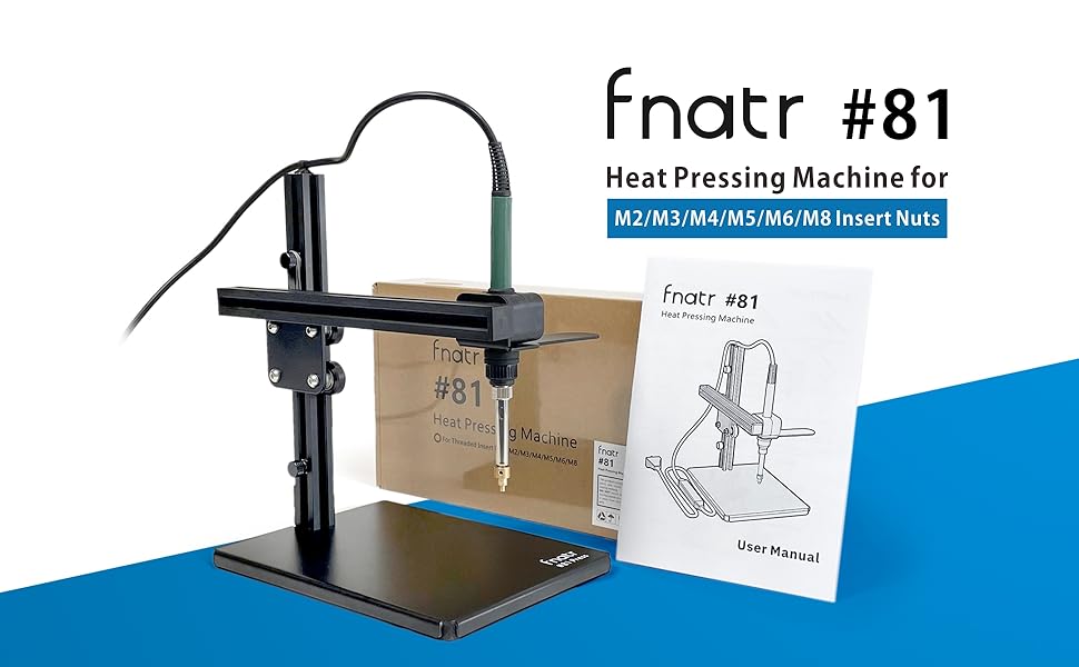 FNATR 81 Heat Pressing Machine Heat Insert Machine with