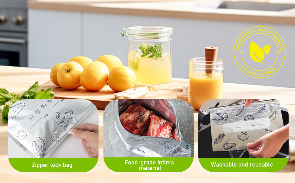 재사용 가능한 알루미늄 호일 보관 가방