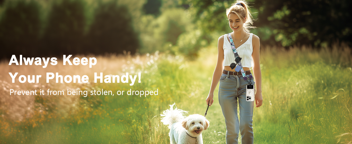 cross body phone lanyard