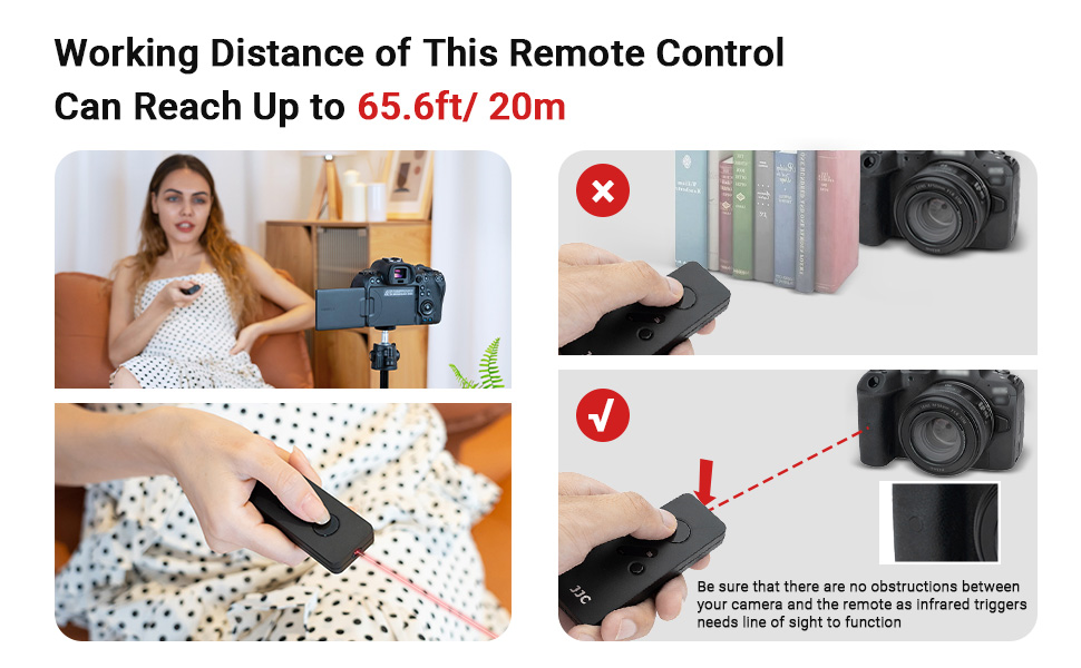 Wireless Infrared Shutter Release Remote Control Replaces Nikon MLL3