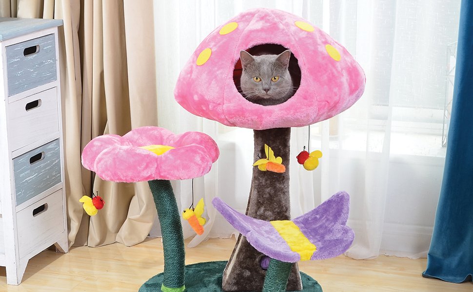 Catry Cat Tree Nature Looking of Cat beds and Furniture