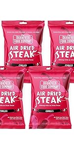 Skibbereen Grass Fed Beef Jerky, Mild Chilli Flavour 4 pack