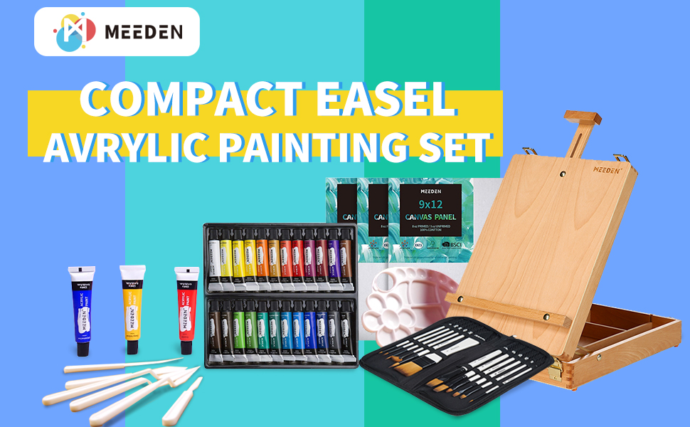 MEEDEN Acrylic Painting Set Acrylic Painting Kit with
