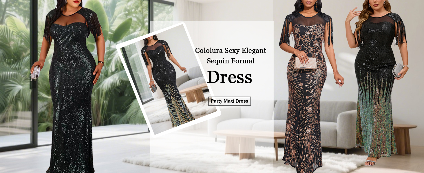 Cololura Formal Dress Evening Gown