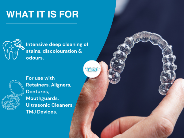 plaque remover teeth cleaning plaque removal retainer container steradent invisalign chewies