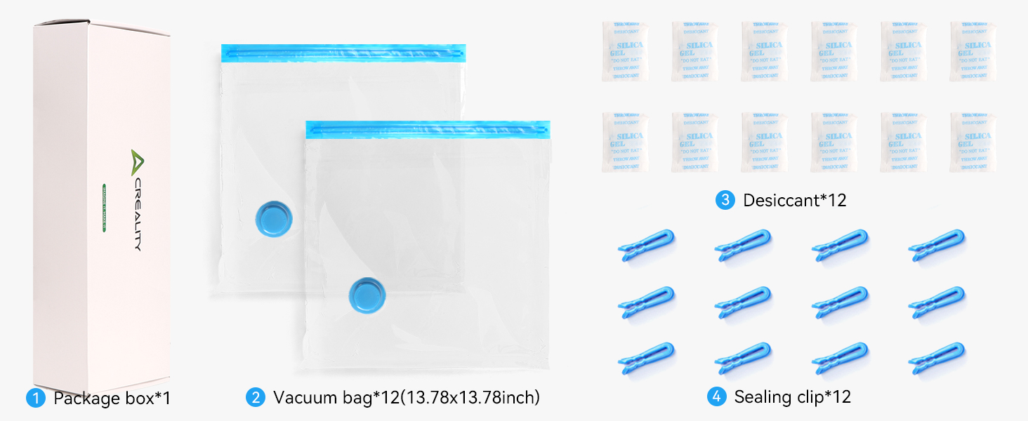 Filament Vacuum Bag Kit