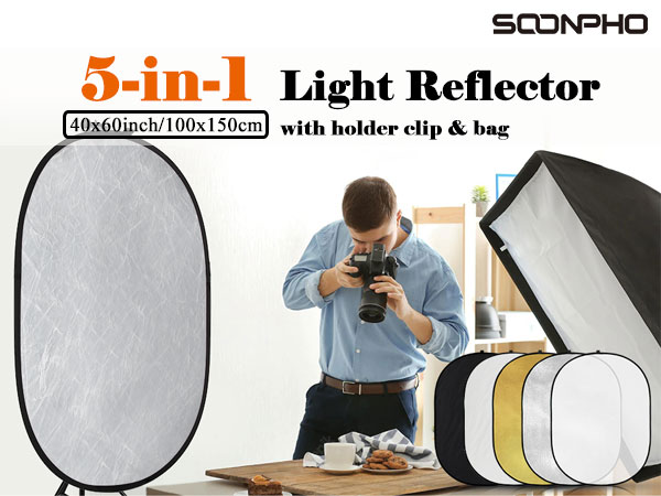 Amazon.com : Reflector Photography 40 x 60 in/100 x 150cm 5
