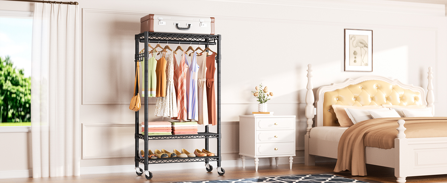 Heavy Duty Clothes Rack