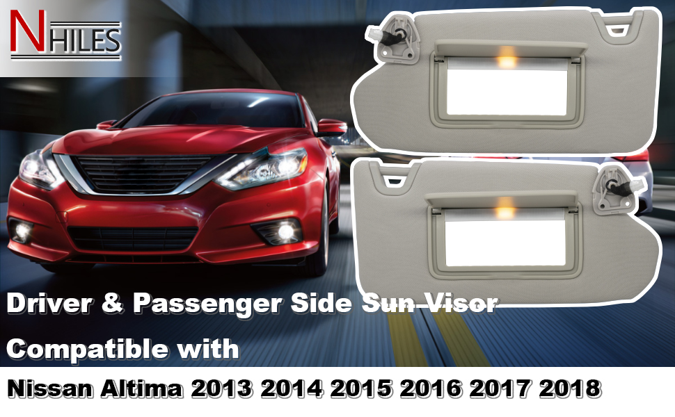 nissan altima sun visor
