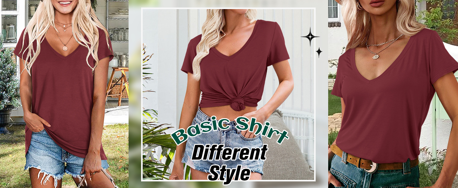 women basic shirt