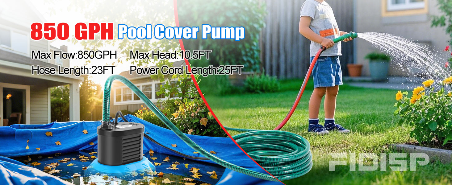 pool cover pump