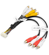Amazon.com: RED WOLF RCA Wiring Harness Cable Connector
