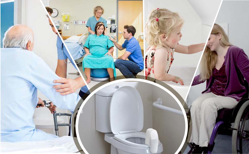 Toilet Seat Splash Guard, Fit for Installed at The Front of