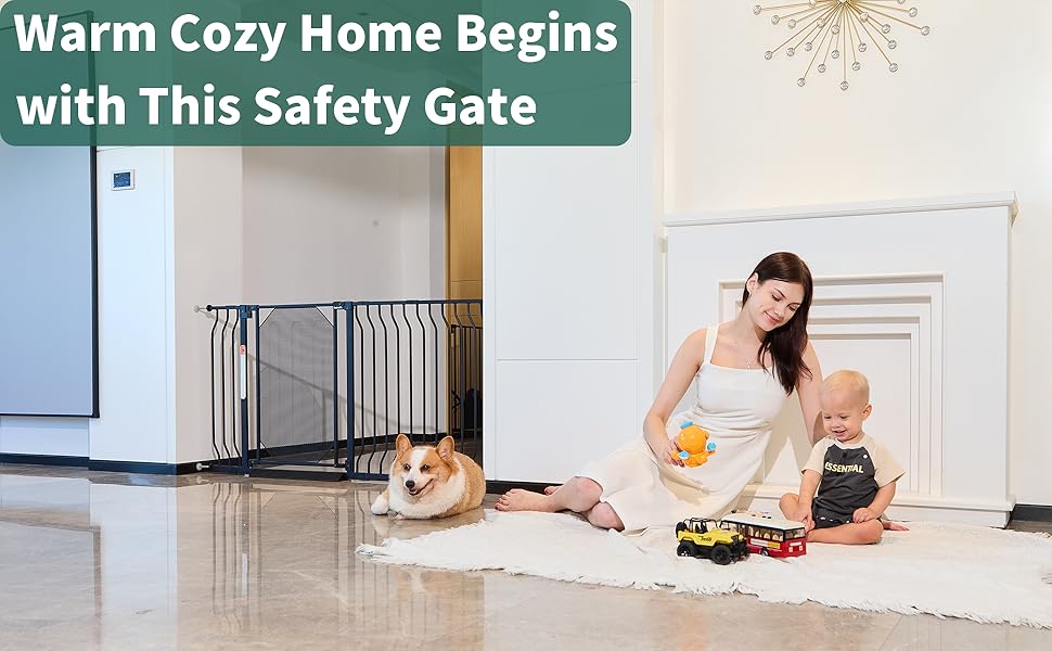 Warm Cozy Home Beginswith This Safety Gate