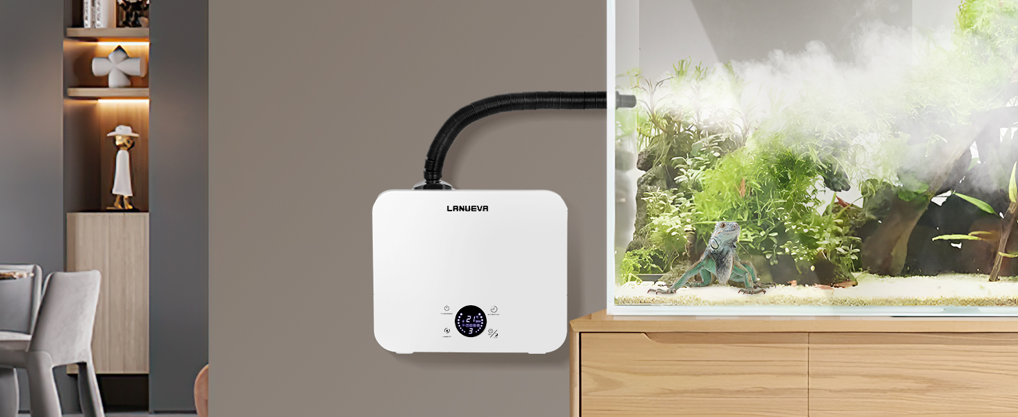LANUEVA Reptile Humidifier for Home Use