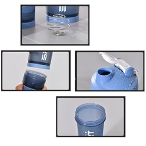 Protein-Shaker Flasche Shakes Shake Shaker Flaschen Classic 450ml Non Leak Cap Cup Supplement Perfect