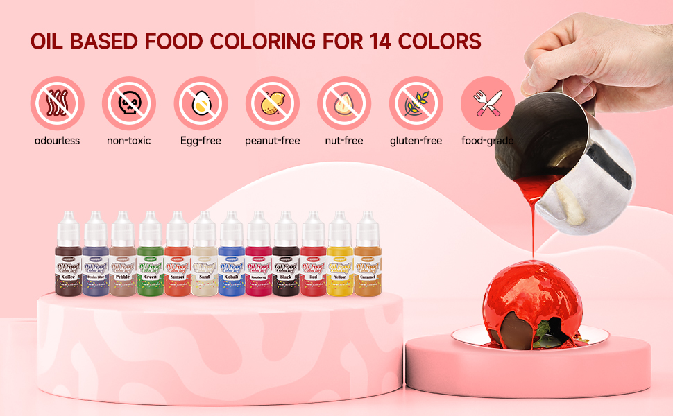 oil food colouring
