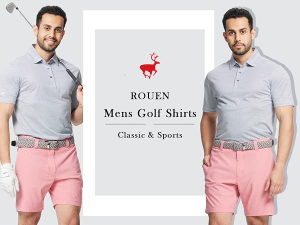 Amazon.com: Golf Shirts for Men Dry Fit Short Sleeve