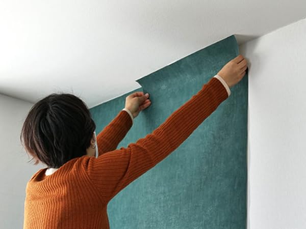 Amazon | 壁紙屋本舗 壁紙 生のり付き クロス コンクリート 灰色