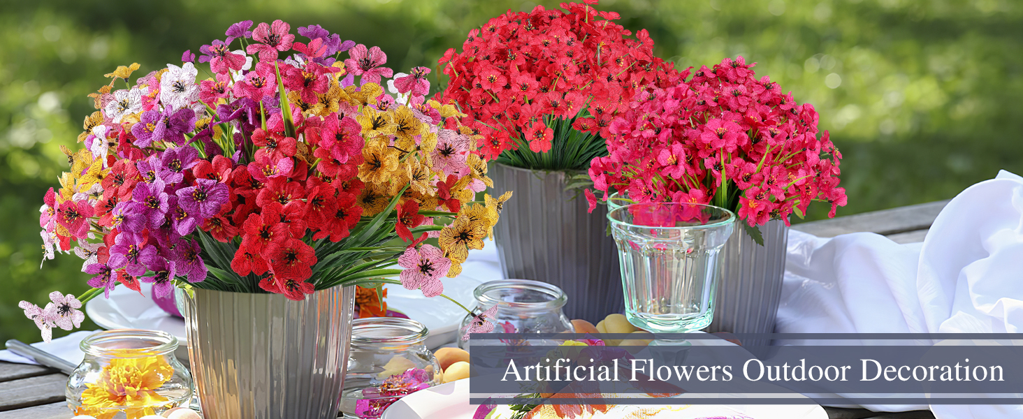 realistic artificial flowers
