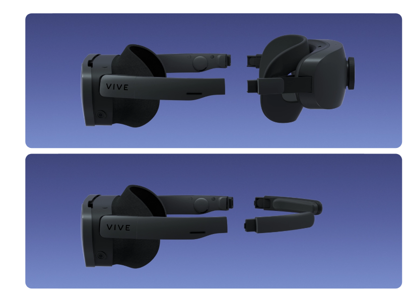 HTC Vive XR Elite Virtual Reality Headset + Controllers Video Games