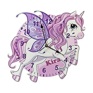 Unicorn Clock