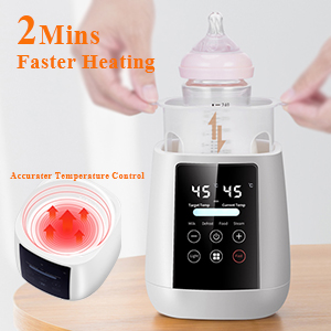 Fast baby milk warmer