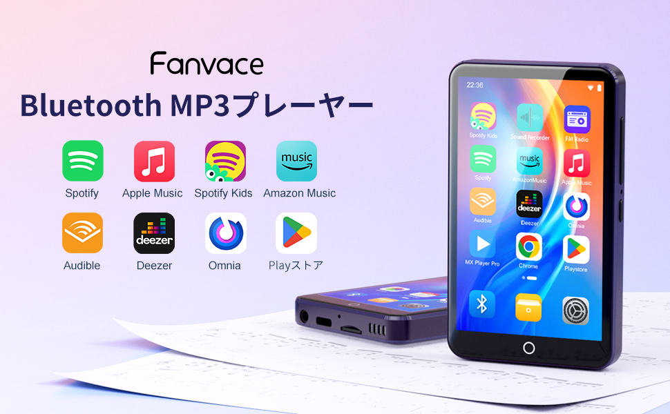 Amazon.co.jp: 【80GBアップグレード版】4インチ Android9 MP3