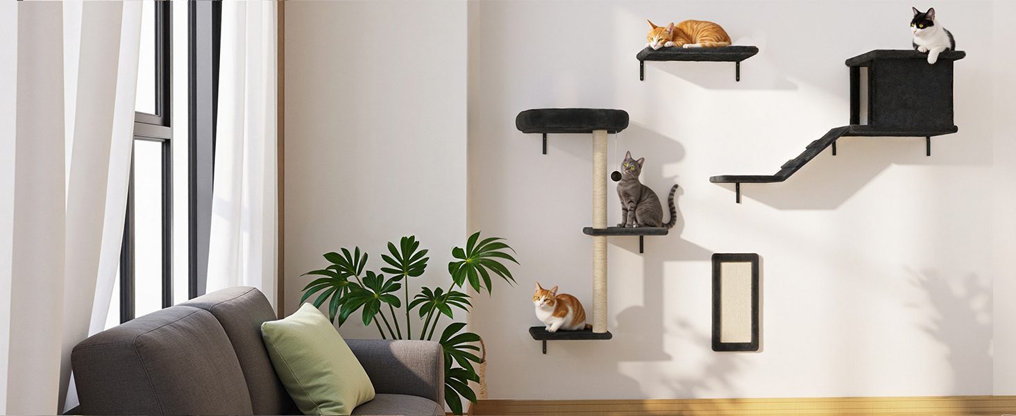 Cat Wall Shelves