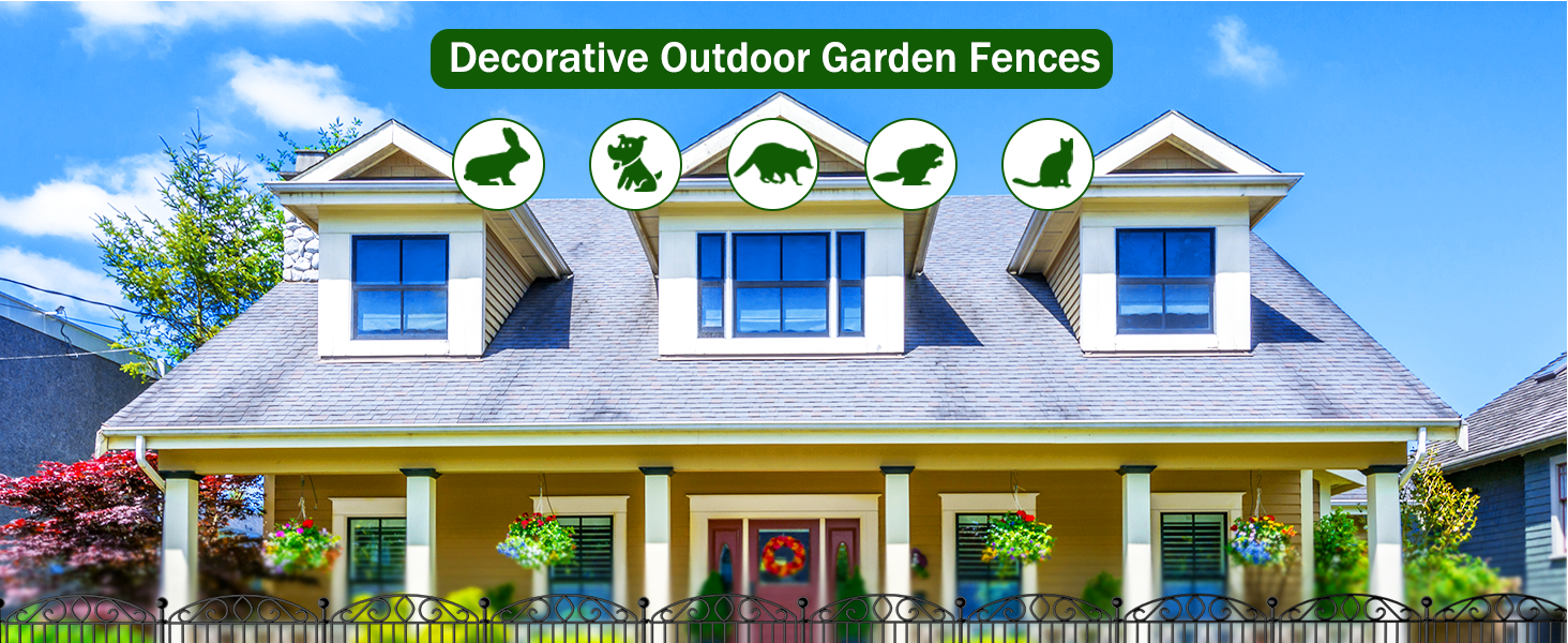 Decorative Outdoor Garden Fences
