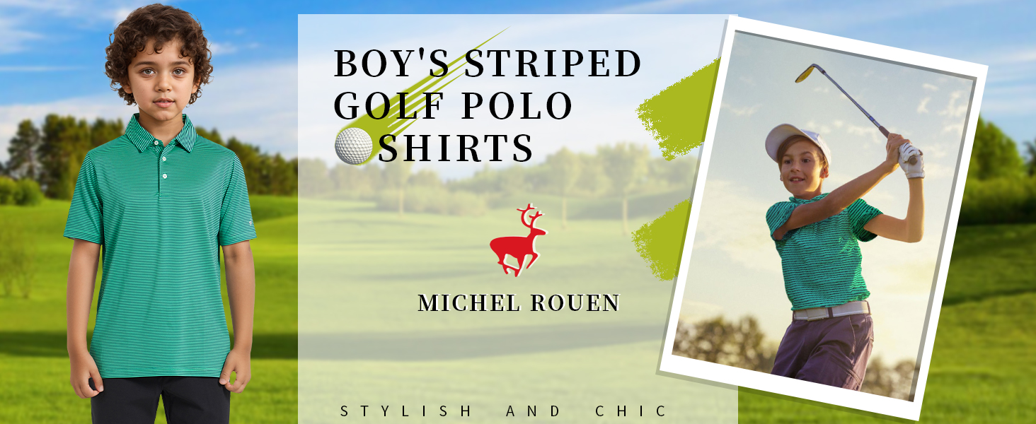 Golf Shirts for Boys