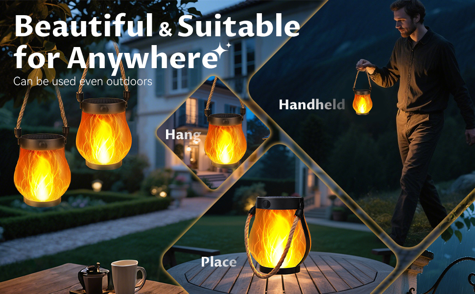 Kaliqo Solar Lantern Outdoor Lights